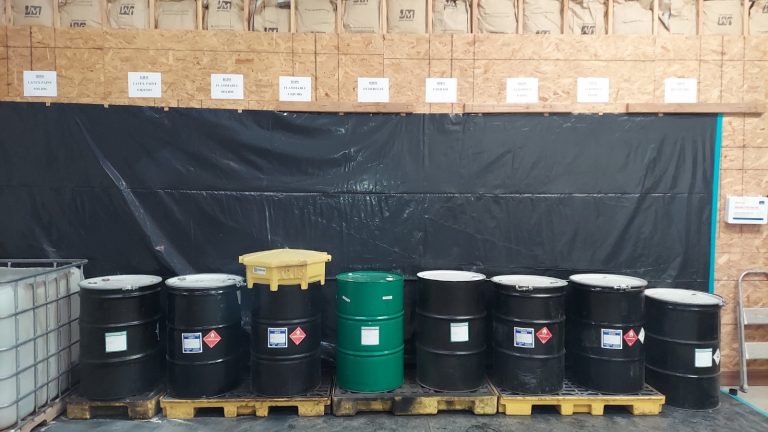 hazardous household waste disposal containers